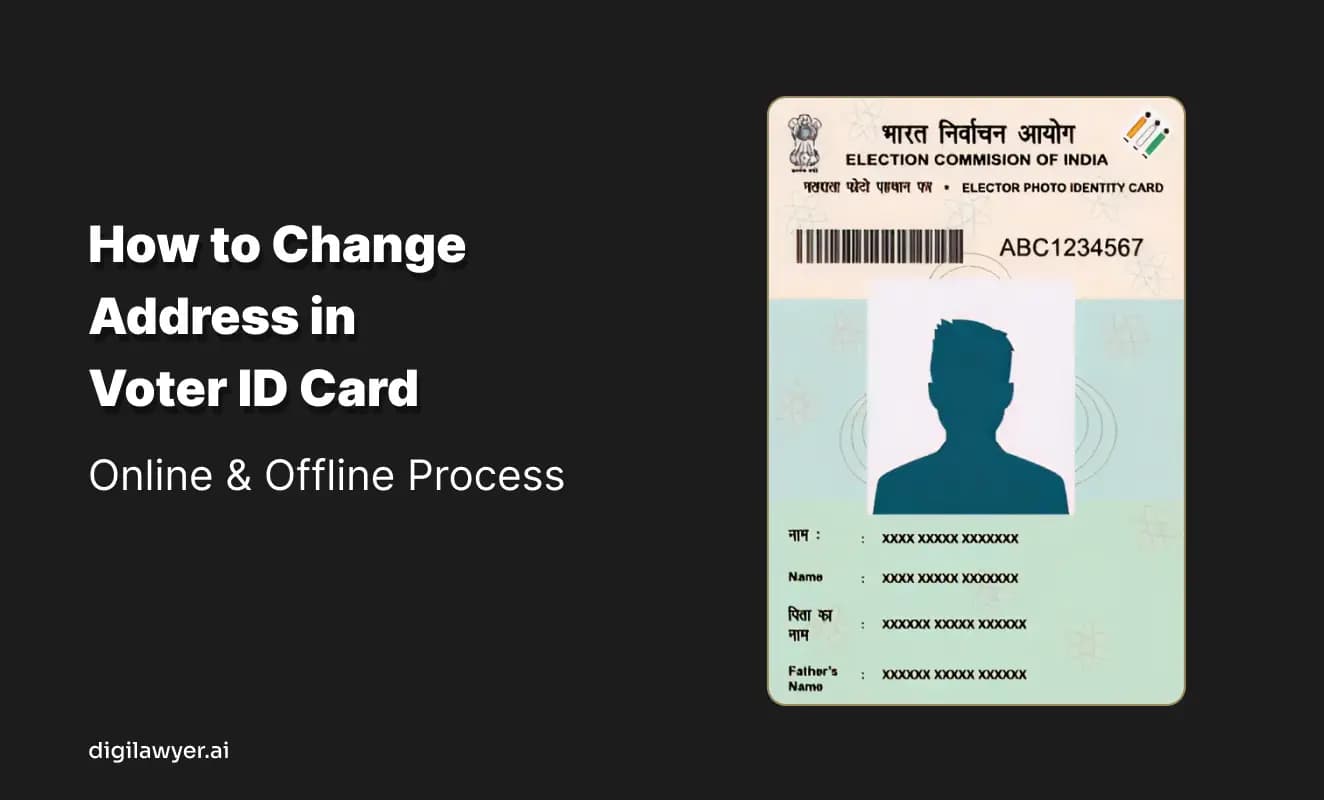 How to Change Address in Voter ID Card